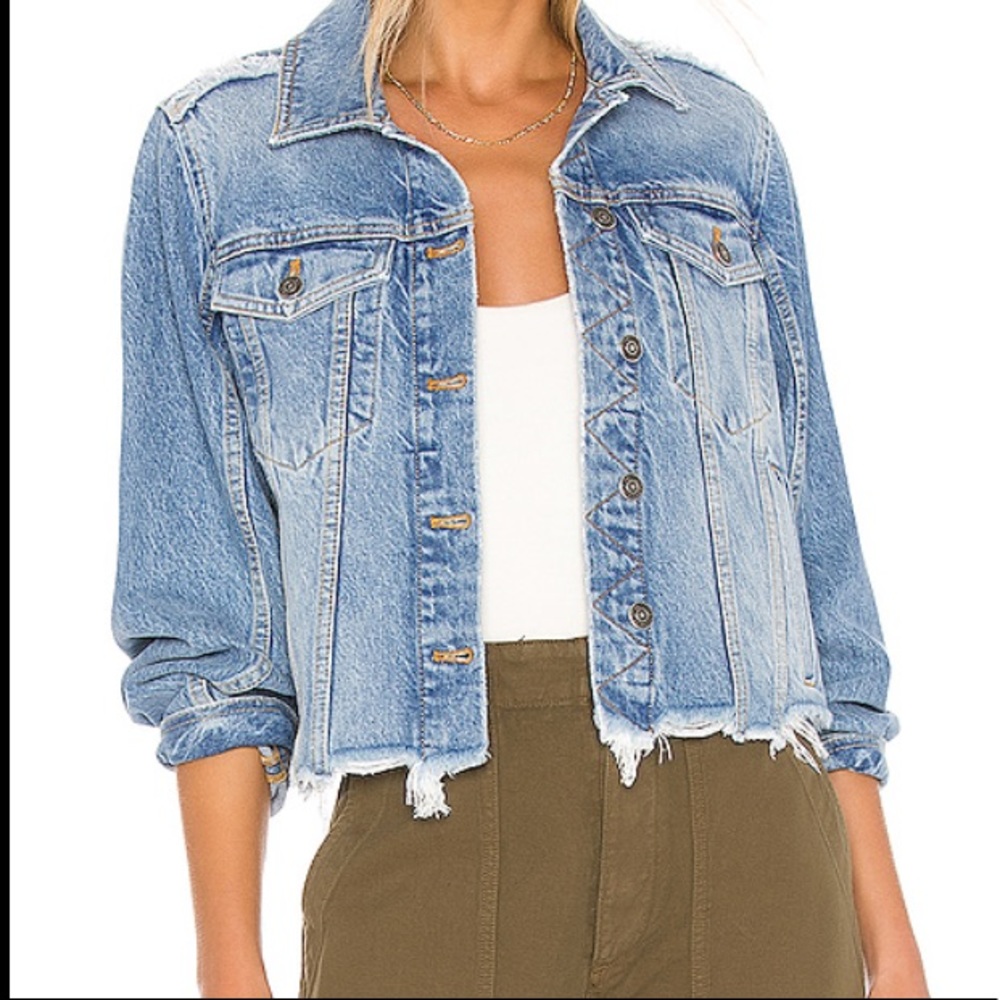 Free People Indira denim jacket